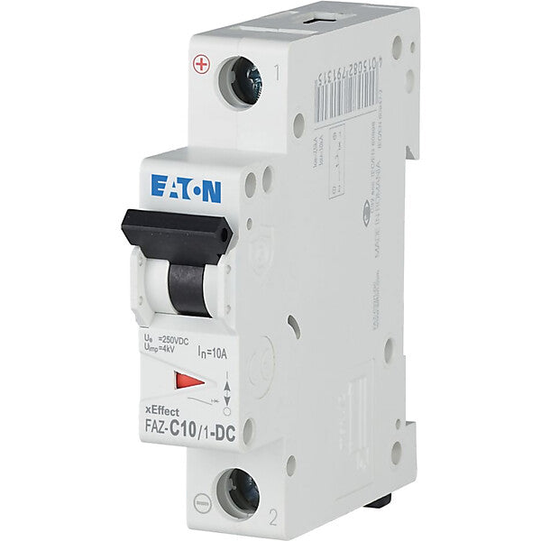 Eaton Leitungsschutzschalter C 10A DC, 1p FAZ-C10/1-DC